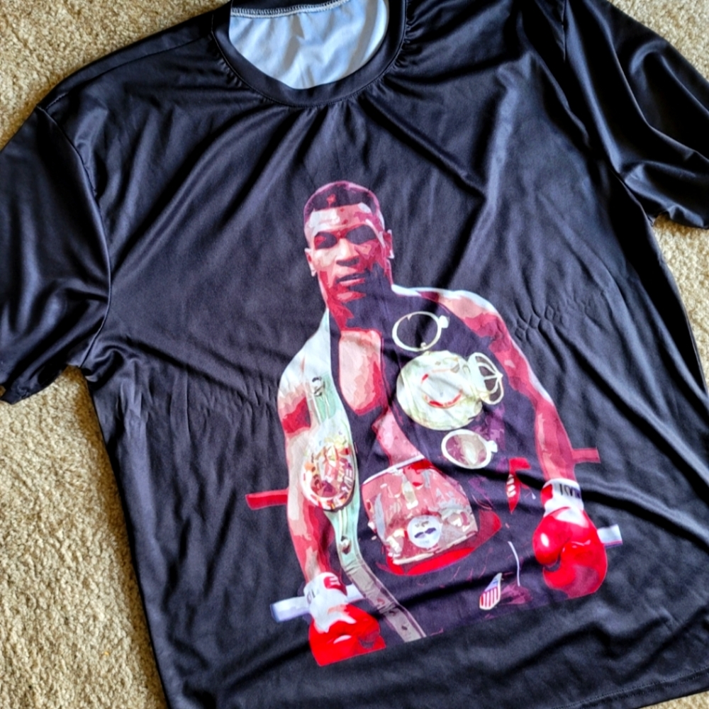 Screenprint Iron Mike Tyson tee